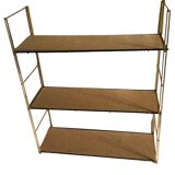 Gold string wall shelf 60-70