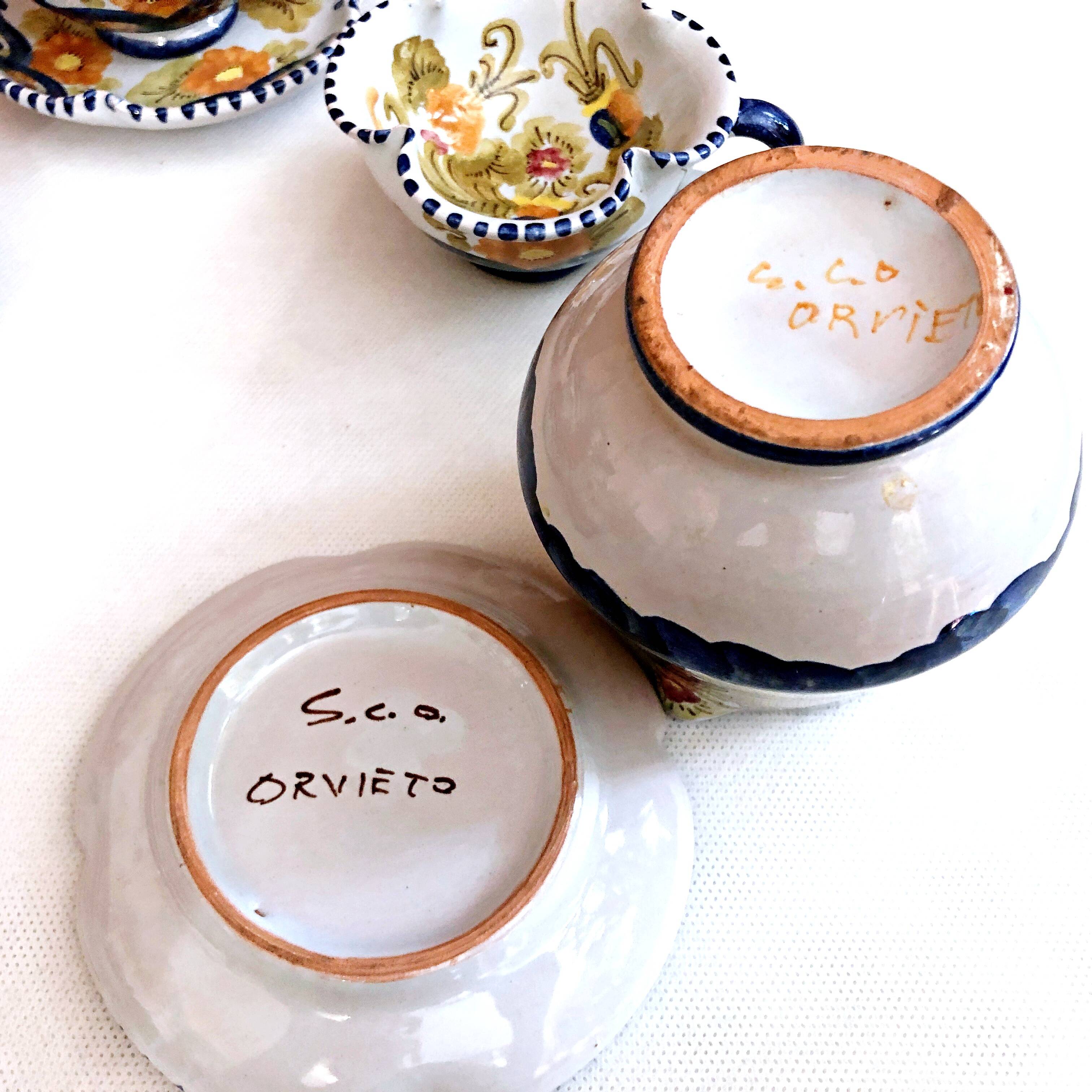 Handcrafted coffee service Orvieto Italy