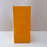 70s record stand Gustavberg yellow, Sweden