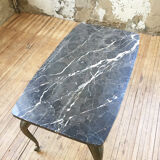 Bronze marble coffee table
