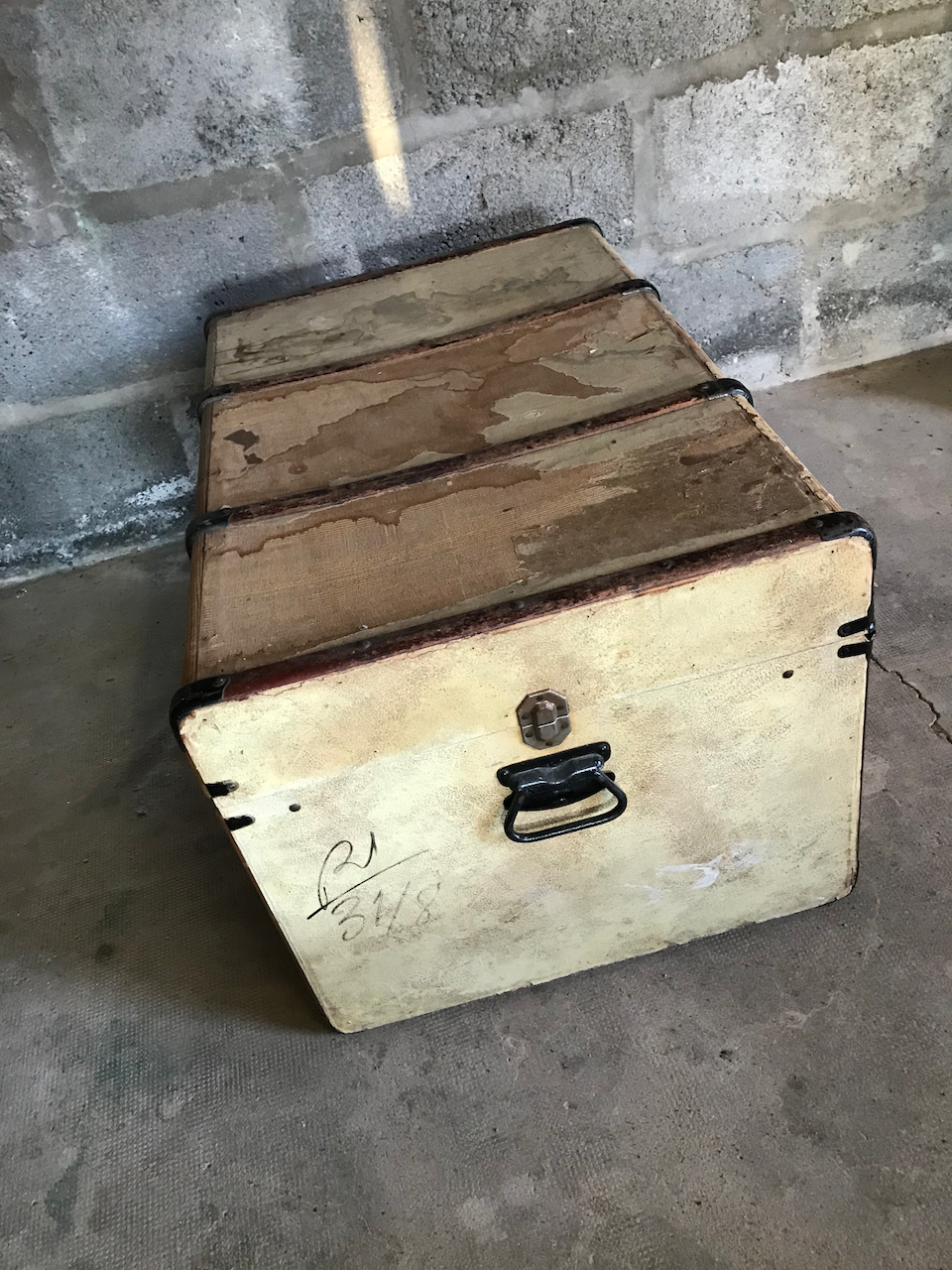 Old cabin trunk