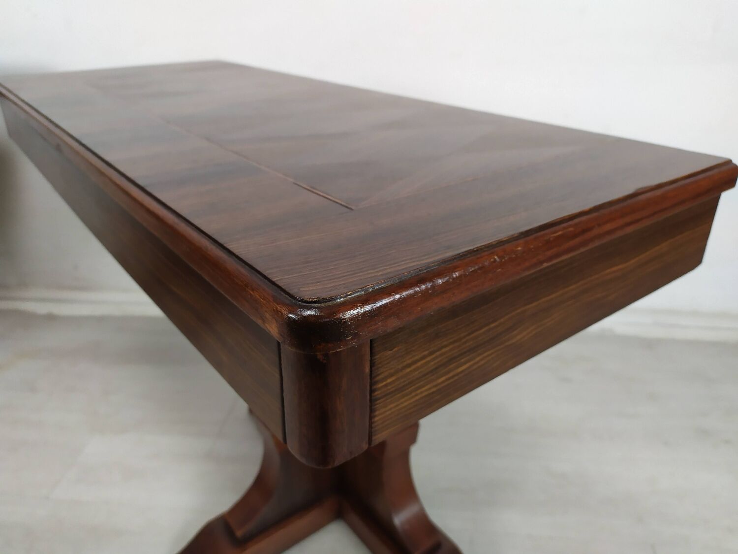 Pair of art deco consoles