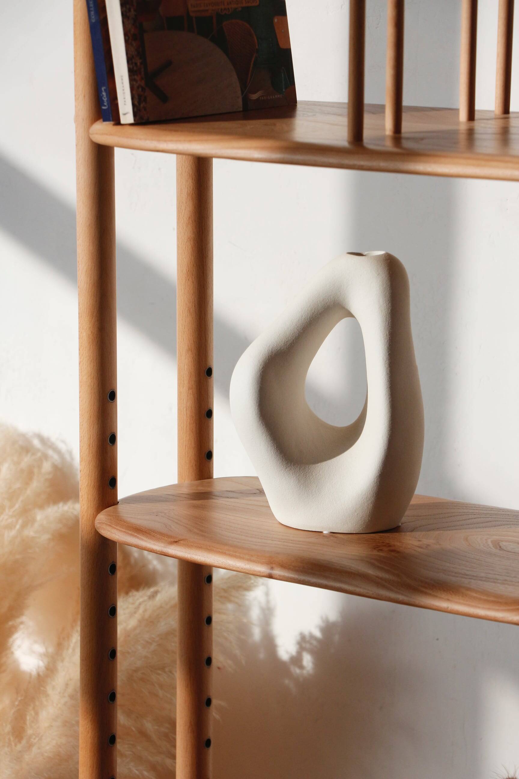 Vintage Bookcase / Room Divider - Windsor / Giraffe Model - Ercol