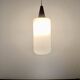 Scandinavian Pendant Lamp in Teak and Opaline, Circa 60´s