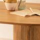 Oval dining table Vienna 200 x 100 mango wood