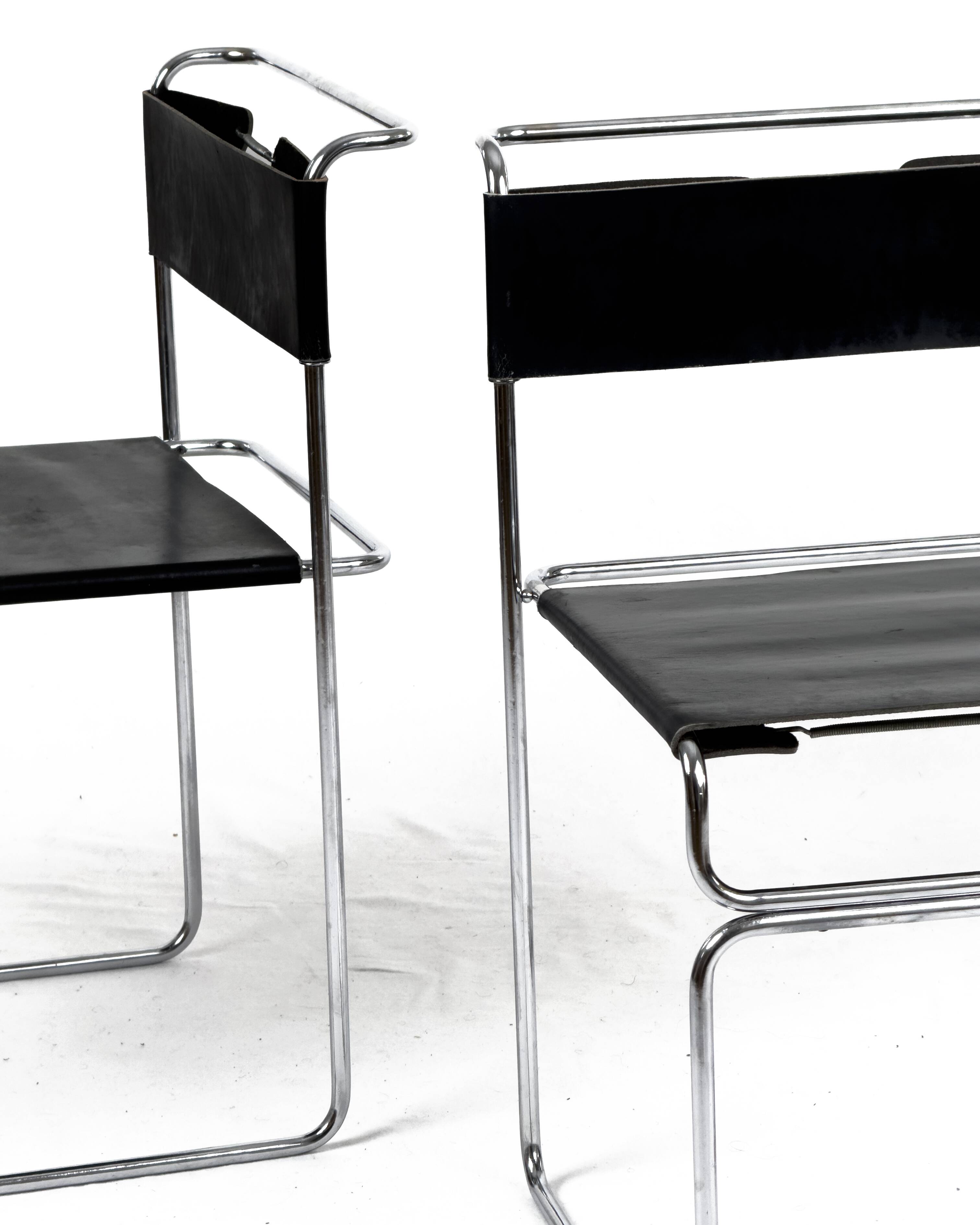 Set of 6 vintage Libellula chairs by Giovanni Carini for Planula