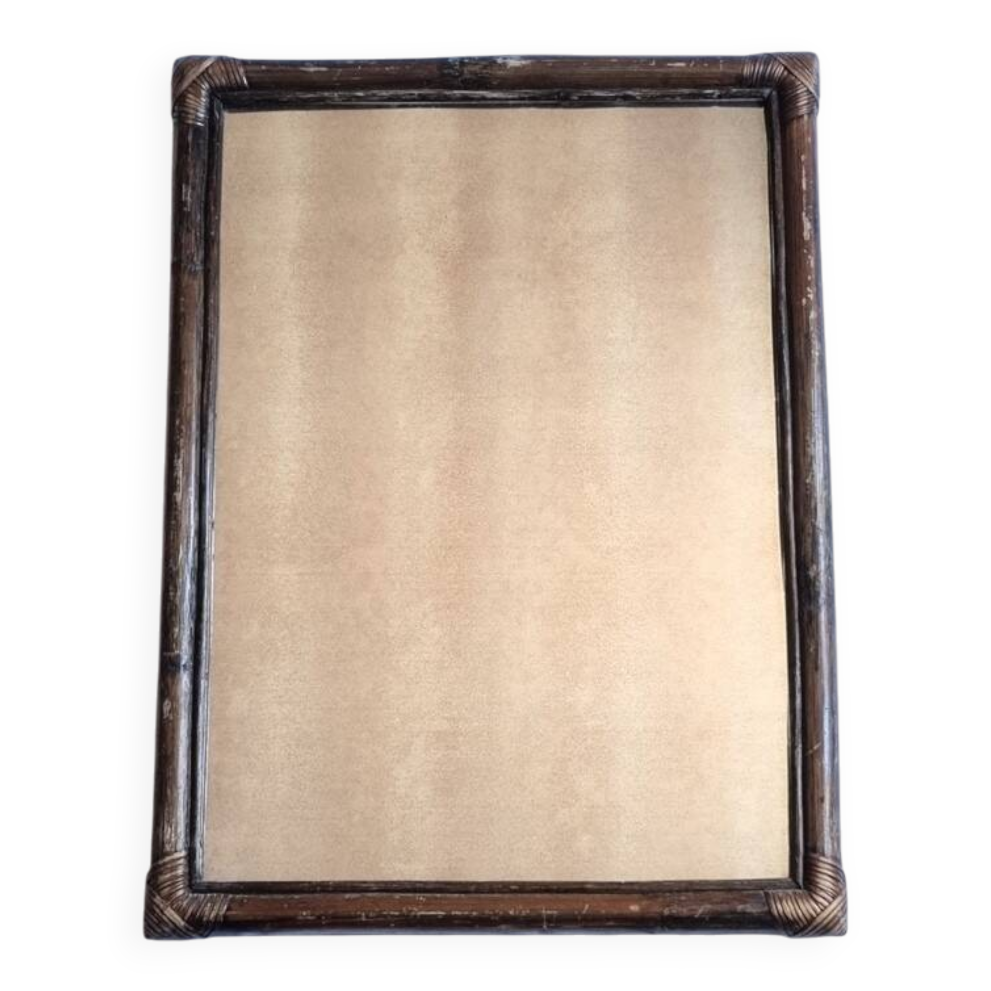 Bamboo mirror 52 x 70 cm