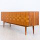 Grand buffet Mid-Century en noyer