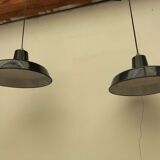 Pair of antique lamps