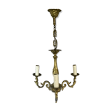 Lustre bronze 3 lumières