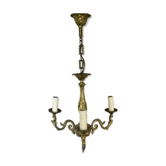 Bronze chandelier 3 lights