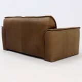 Neck Leather 2,5-Seater Sofa by Hugo de Ruiter for Leolux 1970s