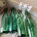 Bouteilles en verre anciennes
