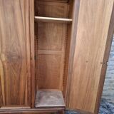 3-door walnut wardrobe