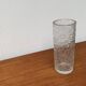 Large vase in raw glass, 1970s brutalism.