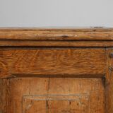 Rustic Oak paneled Trunk or chest, France 18th Century