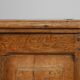Rustic oak chest or trunk, France, 18th century