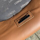 Joe Colombo Elda Longhi chair in cognac leather in new condition!