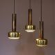 1950s VL56 lamp in brass / Vilhelm Lauritzen / Louis Poulsen, Denmark