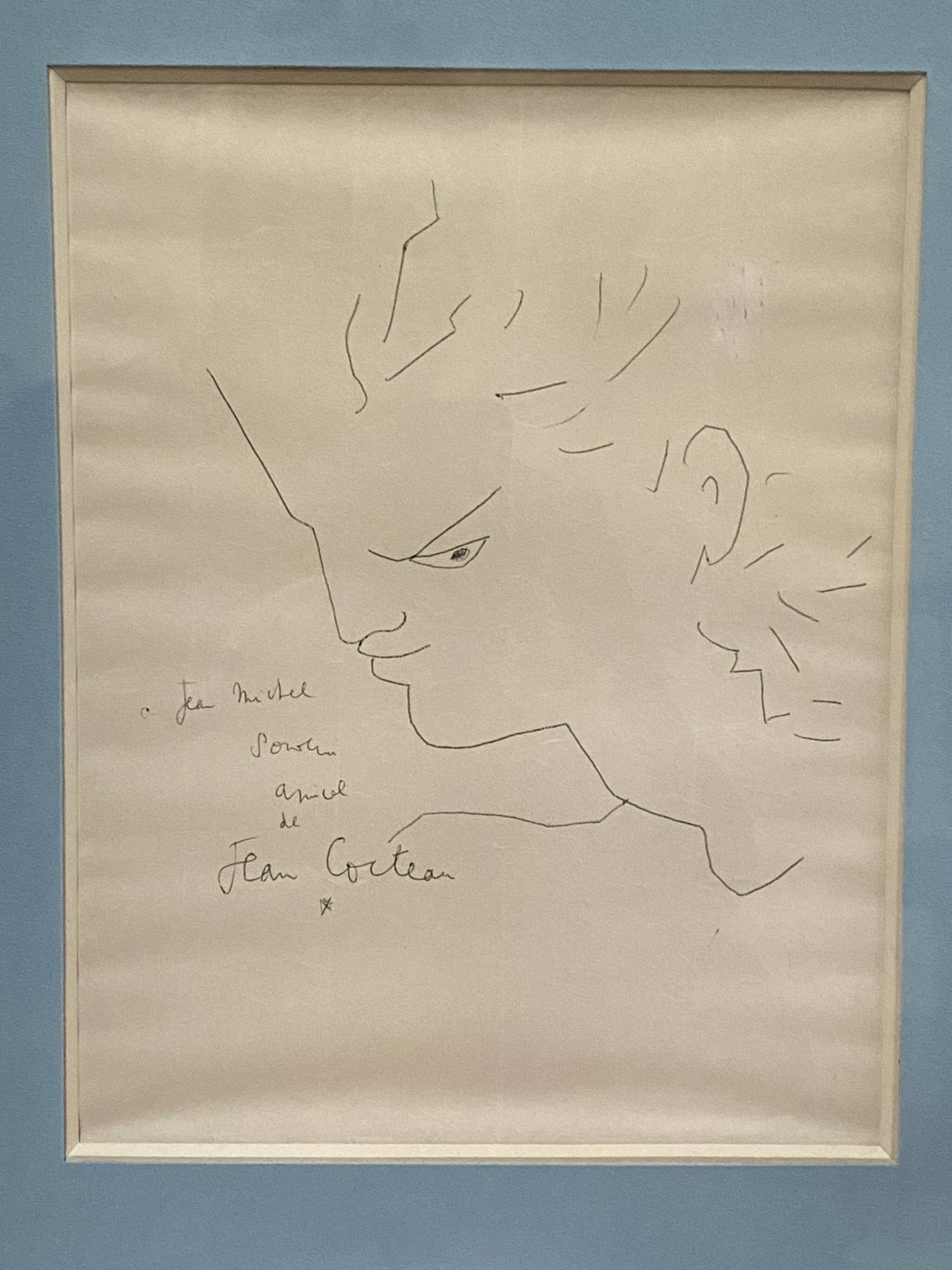 Dessin Jean Cocteau