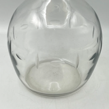 Carafes en verre gravé