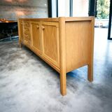 Vintage wooden sideboard / buffet / long cabinet