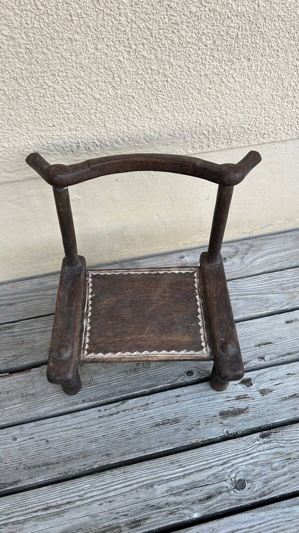 Petite chaise Baoulé
