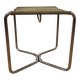Tabouret Bauhaus chromé Thonet B8 par Marcel Breuer, 1930