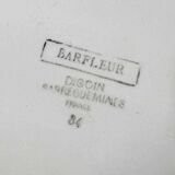 Oval platter barfleur digoin sarreguemines