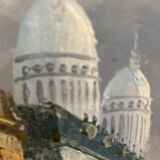 Oil on canvas signed Burnett, Paris