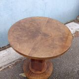 Art deco pedestal table