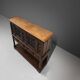 Neo-Gothic Cabinet in Oak with Rich Decorations and Hidden Storage, France