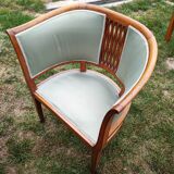 Upholstered armchair