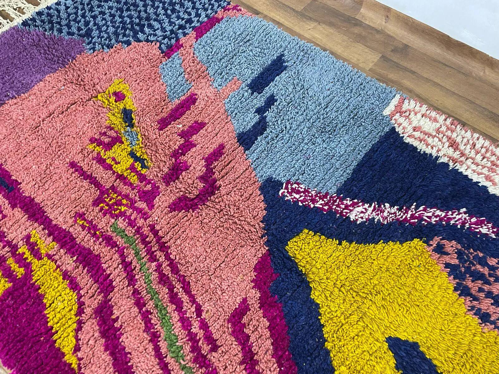 Handmade Moroccan rug high quality 3x2 m