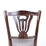 1950s Vintage Bistro Oak Chair, Czechoslovakia