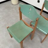 6 community chairs from the 80s