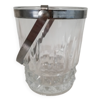 Vintage Arques crystal ice bucket