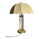 Lampe de table champignon en laiton du milieu du siècle, Autriche, années 1960-1970