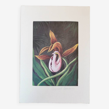 Planche orchidée