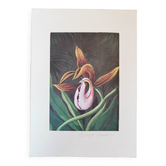 Planche orchidée