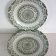 8 flat plates Terre de Fer "Earthenware"