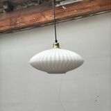 Vintage glass pendant light