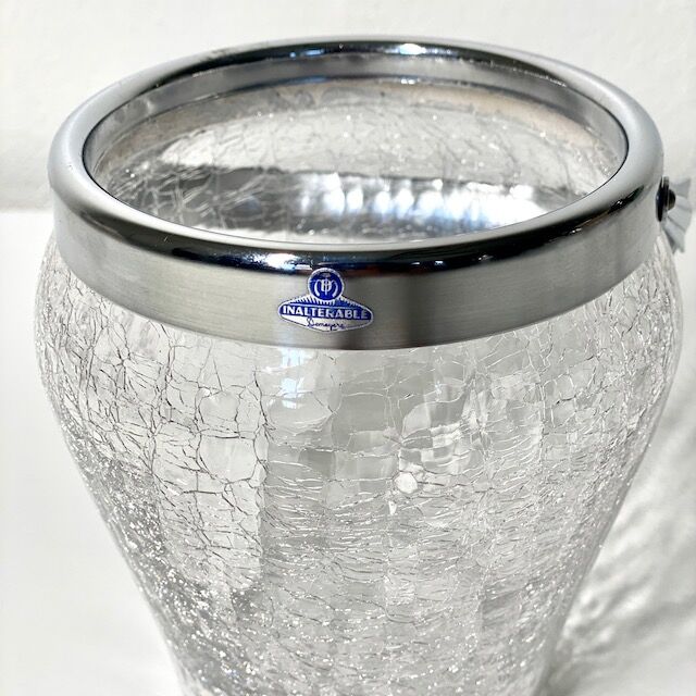 Vintage crackled ice bucket - Demeyere Inalterable