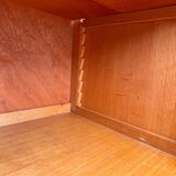 Vintage rattan sideboard