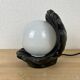 Lampe coquillage céramique vintage