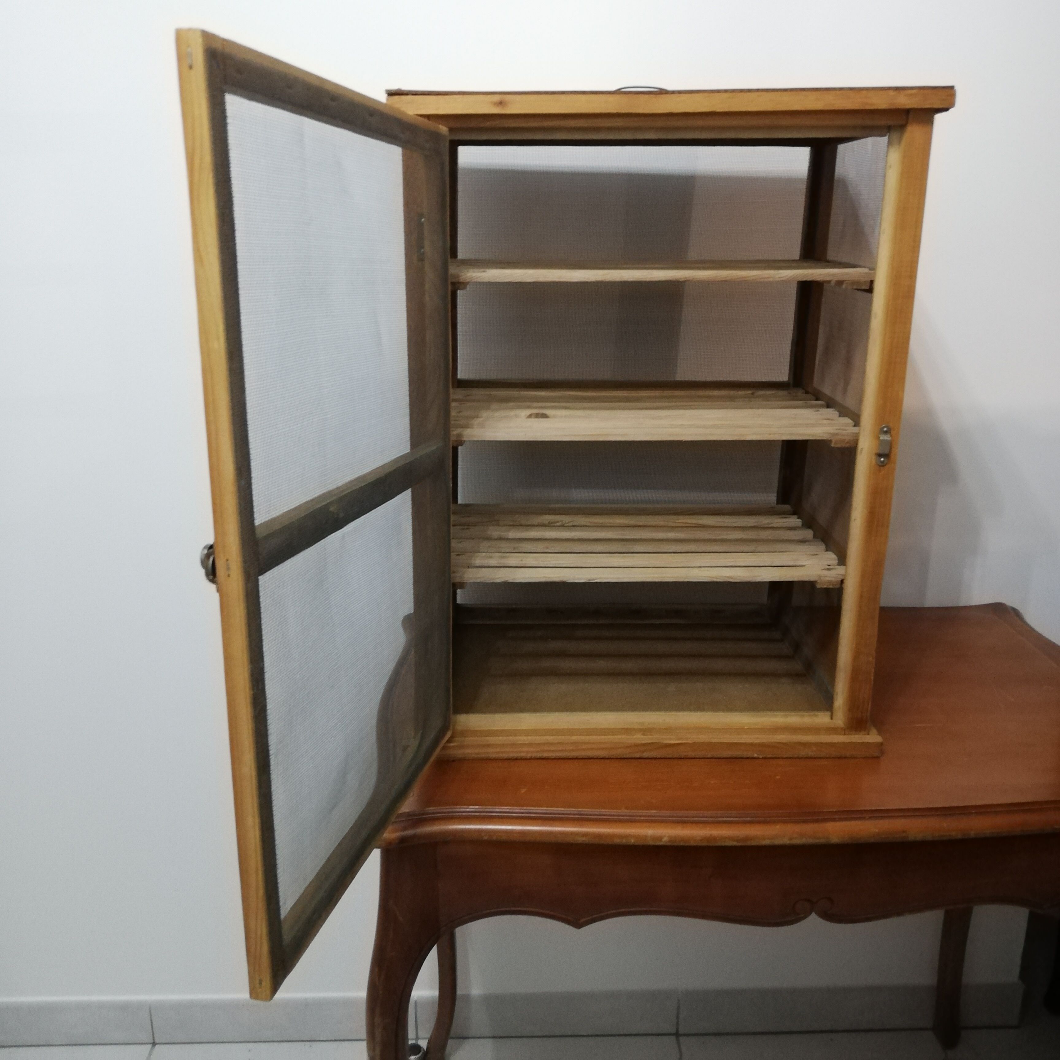 Old wooden pantry height 63cm