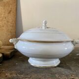 Porcelain soup bowl Alfred Hache & Cie