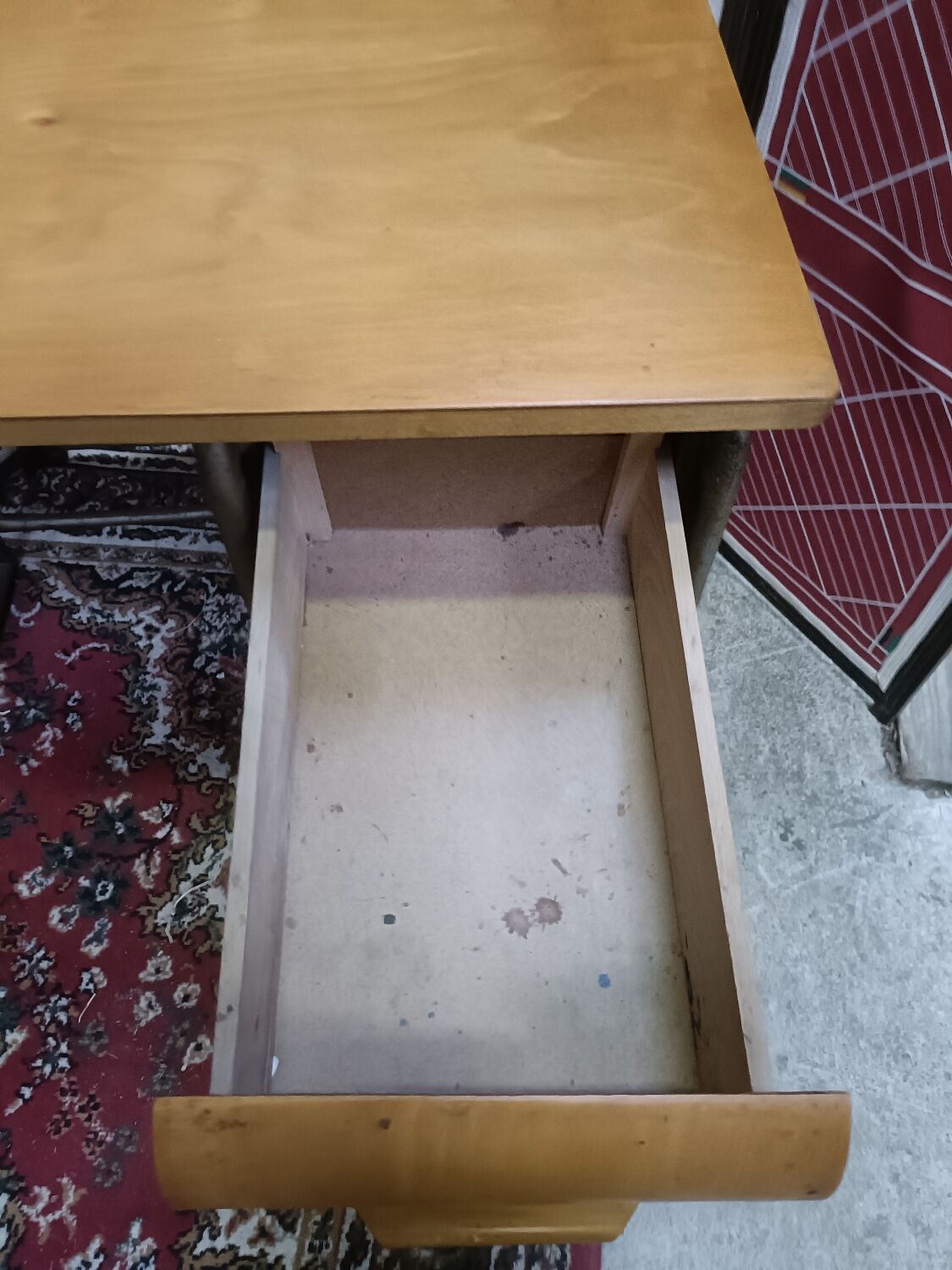 Vintage wooden desk, 50s