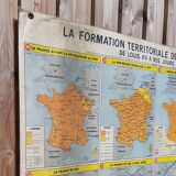 MDI school map "Territorial training in France"