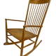J16 rocking chair by Hans J. Wegner